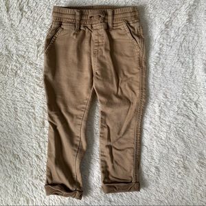 FLAPDOODLES | Soft Khaki Pants Elastic Waistband